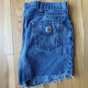 Carhartt Classic Blue Denim Shorts